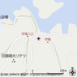 島根県出雲市大社町宇龍62周辺の地図