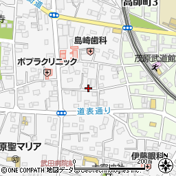 千葉県茂原市高師93-1周辺の地図