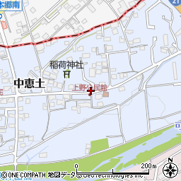 岐阜県可児市中恵土1572周辺の地図