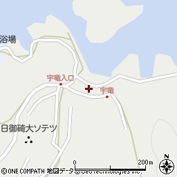 島根県出雲市大社町宇龍60周辺の地図