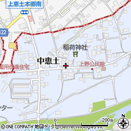 岐阜県可児市中恵土1531周辺の地図
