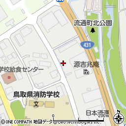 富士鋼材株式会社　米子営業所周辺の地図