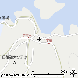 島根県出雲市大社町宇龍63周辺の地図