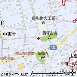 岐阜県可児市中恵土60周辺の地図