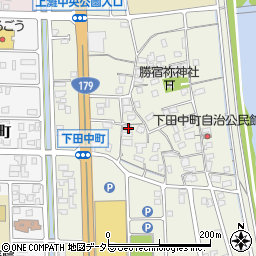 鳥取県倉吉市下田中町286周辺の地図