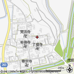 滋賀県長浜市中野町580周辺の地図