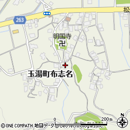 島根県松江市玉湯町布志名266周辺の地図