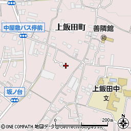 神奈川県横浜市泉区上飯田町周辺の地図