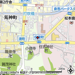 鳥取県倉吉市湊町284周辺の地図