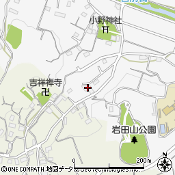 神奈川県厚木市小野363周辺の地図