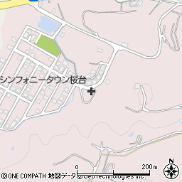 桜台自治会館周辺の地図