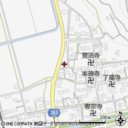滋賀県長浜市中野町699周辺の地図