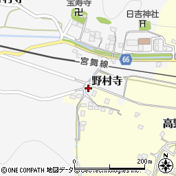 京都府舞鶴市野村寺294周辺の地図