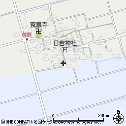 滋賀県長浜市尊野町257周辺の地図