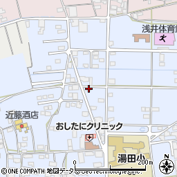 滋賀県長浜市内保町2603-1周辺の地図