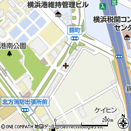 横浜マリンハイツ周辺の地図