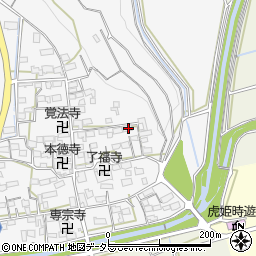 滋賀県長浜市中野町553周辺の地図