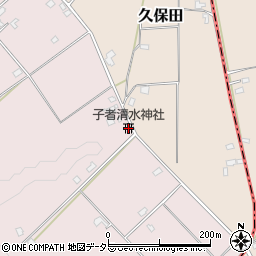 子者清水神社周辺の地図