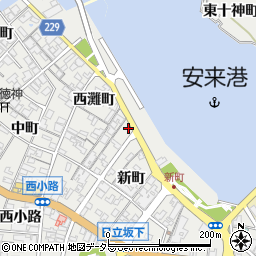 島根県安来市安来町2296周辺の地図