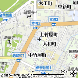 岐阜県岐阜市間之町周辺の地図