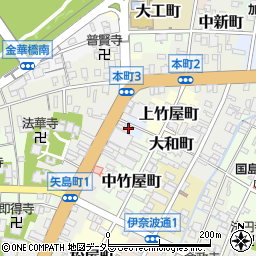 岐阜県岐阜市間之町10周辺の地図