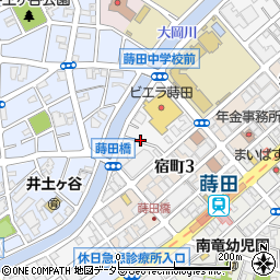 神奈川県横浜市南区花之木町3丁目周辺の地図