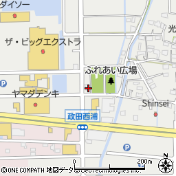 岐阜県本巣市政田2030周辺の地図