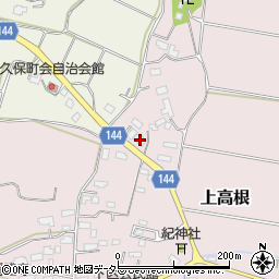 千葉県市原市上高根538-1周辺の地図