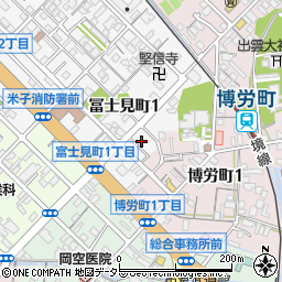 鳥取県米子市冨士見町1丁目19周辺の地図