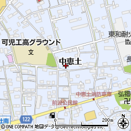 岐阜県可児市中恵土2030周辺の地図