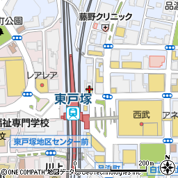 イーオン東戸塚校周辺の地図