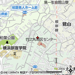 神奈川県横浜市中区竹之丸144周辺の地図