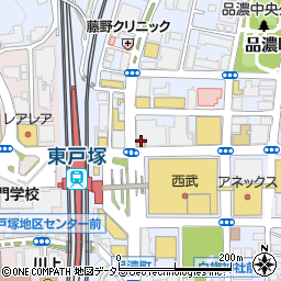 東戸塚内科・呼吸器内科クリニック周辺の地図