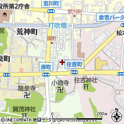 鳥取県倉吉市湊町289周辺の地図