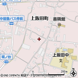 神奈川県横浜市泉区上飯田町2833周辺の地図