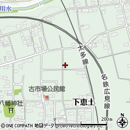 岐阜県可児市下恵土722周辺の地図