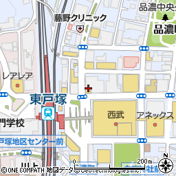 創英ゼミナール　東戸塚校周辺の地図