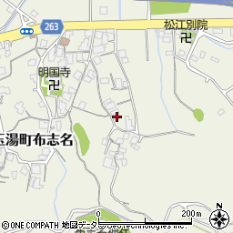 島根県松江市玉湯町布志名230周辺の地図