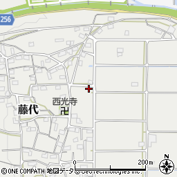 岐阜県揖斐郡池田町藤代837周辺の地図