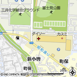 ダイソーライフガーデン茂原店周辺の地図