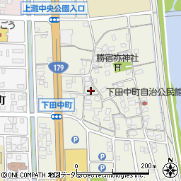 鳥取県倉吉市下田中町287周辺の地図