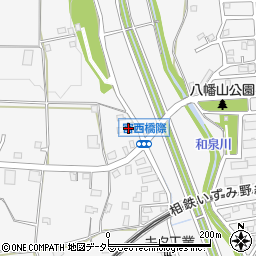 神奈川県横浜市泉区和泉町6681周辺の地図