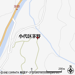 兵庫県美方郡香美町小代区茅野442周辺の地図