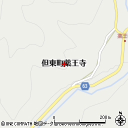 〒668-0371 兵庫県豊岡市但東町薬王寺の地図