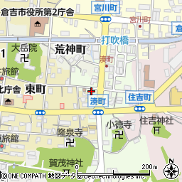 鳥取県倉吉市湊町607周辺の地図