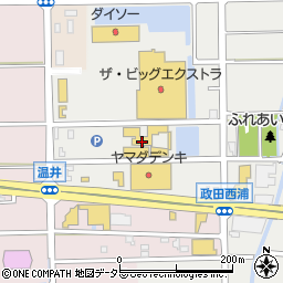 岐阜県本巣市政田1939周辺の地図