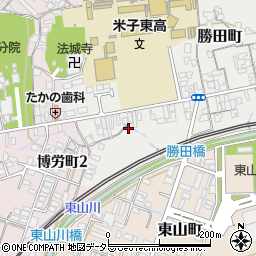 鳥取県米子市勝田町392周辺の地図