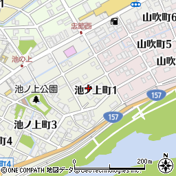 岐阜県岐阜市池ノ上町1丁目27周辺の地図