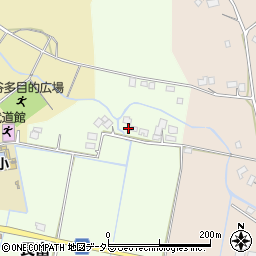 千葉県長生郡長柄町長富389周辺の地図