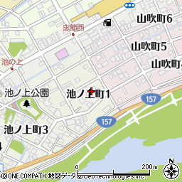 岐阜県岐阜市池ノ上町1丁目29周辺の地図